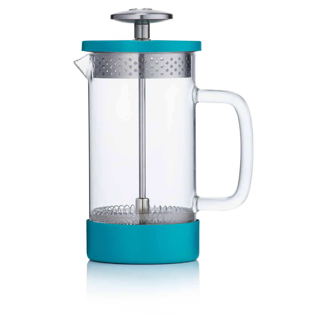 Teal french press by Barista & Co 