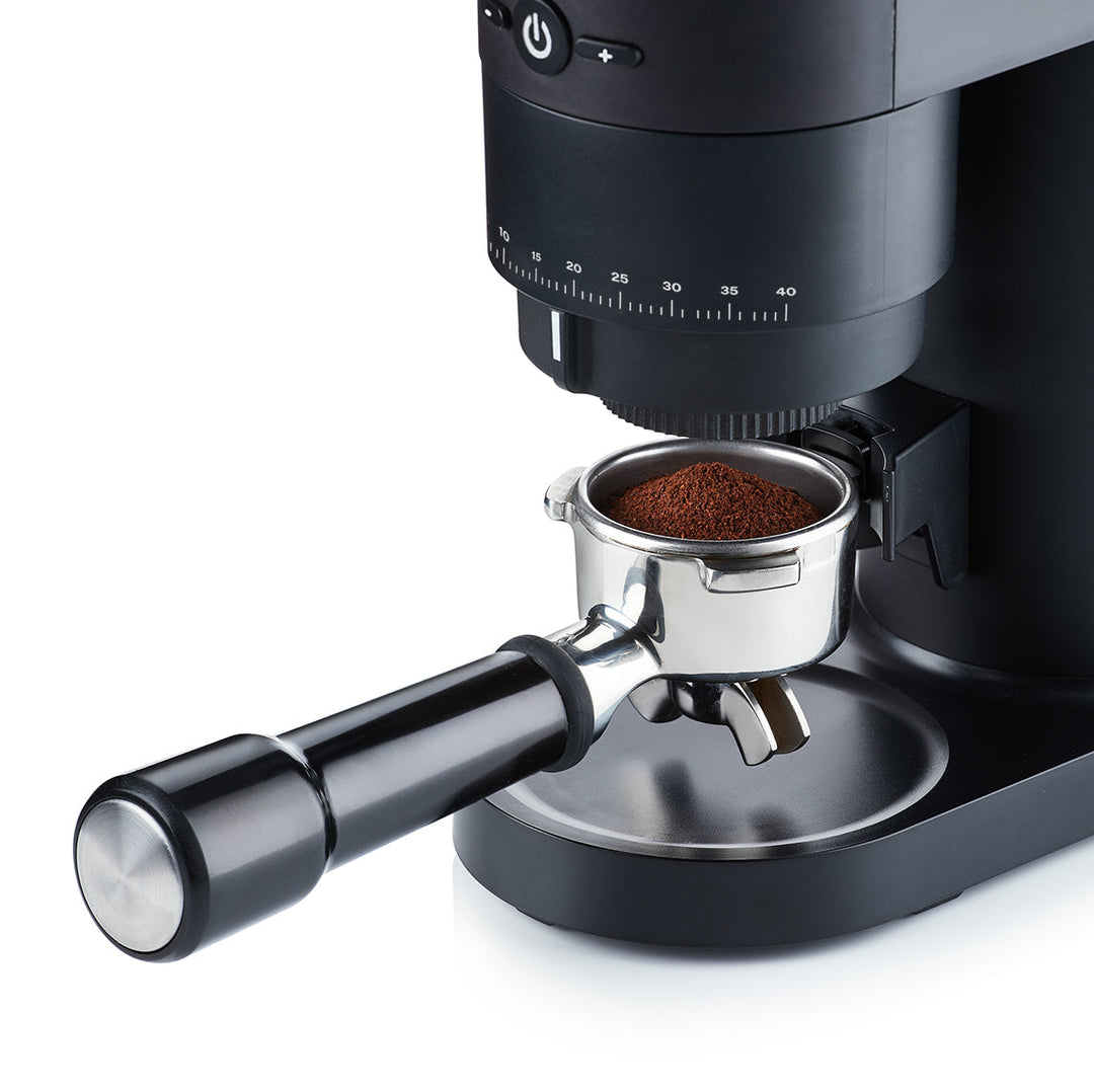 Barista and co portafilter and electric coffee grinder