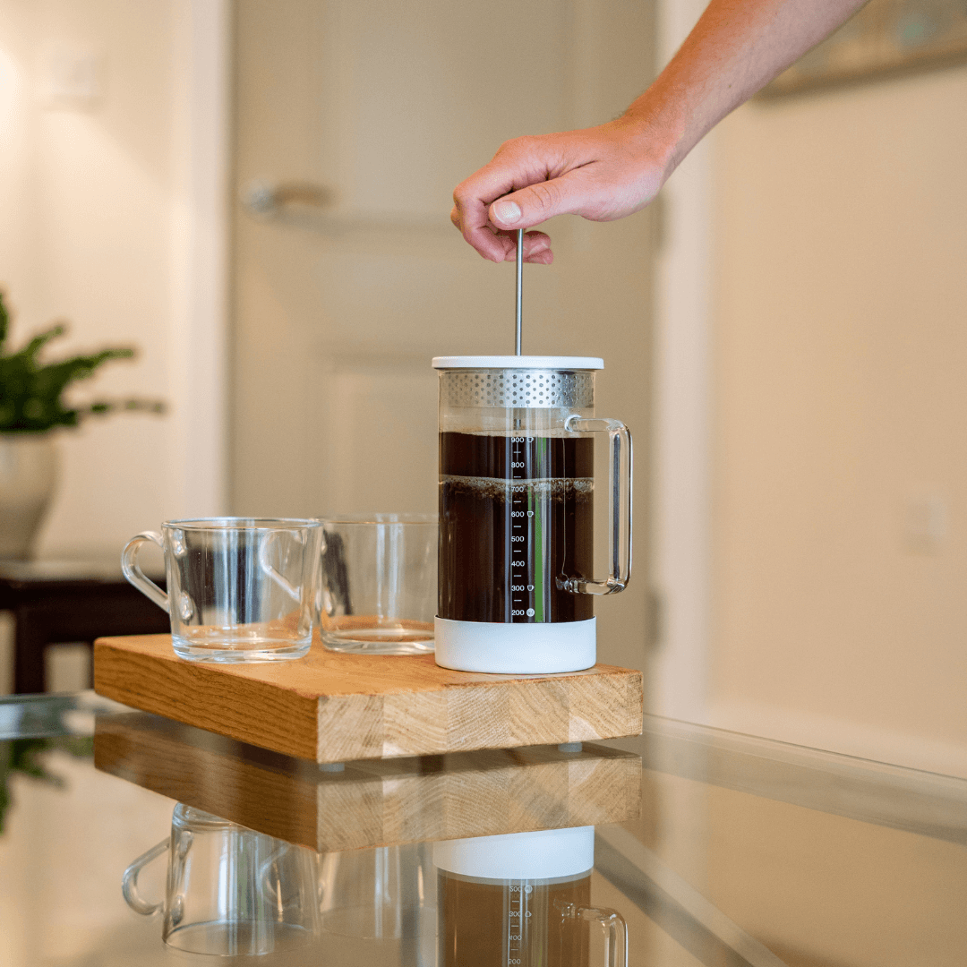 brand new luxury white cafetiere 8 cup